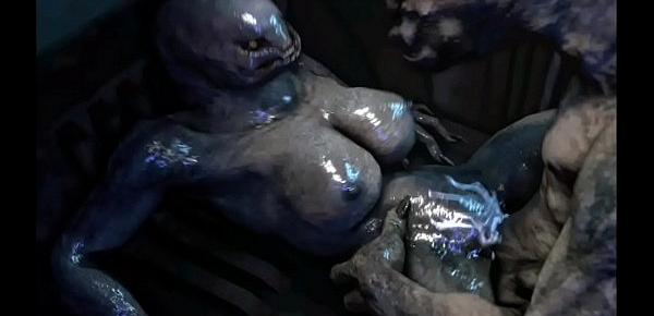  Halo Elites need sex too! (Furry sex, alien sex, Sangheili)
